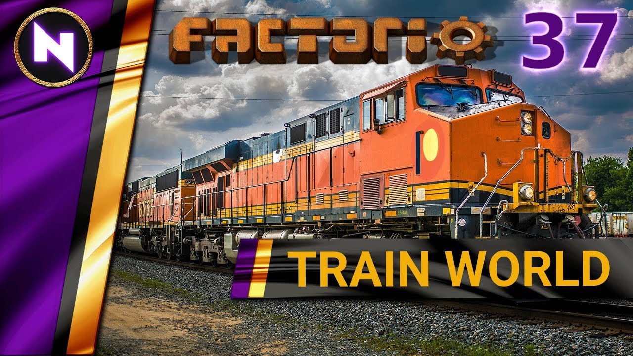 Factorio 0 17 Train World 37 Automatic Refueling Youtube