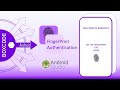 How to add Fingerprint Authentication in android studio | Android Project | Boxcode | 2023-24