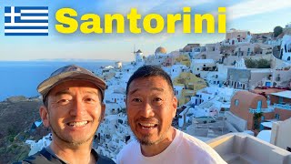 ギリシャ・サントリーニ島でのおもてなしに感激！【vlog】