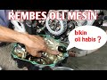 CB 150 Rembes oli mesin, ini penyebab dan cara mengatasinya