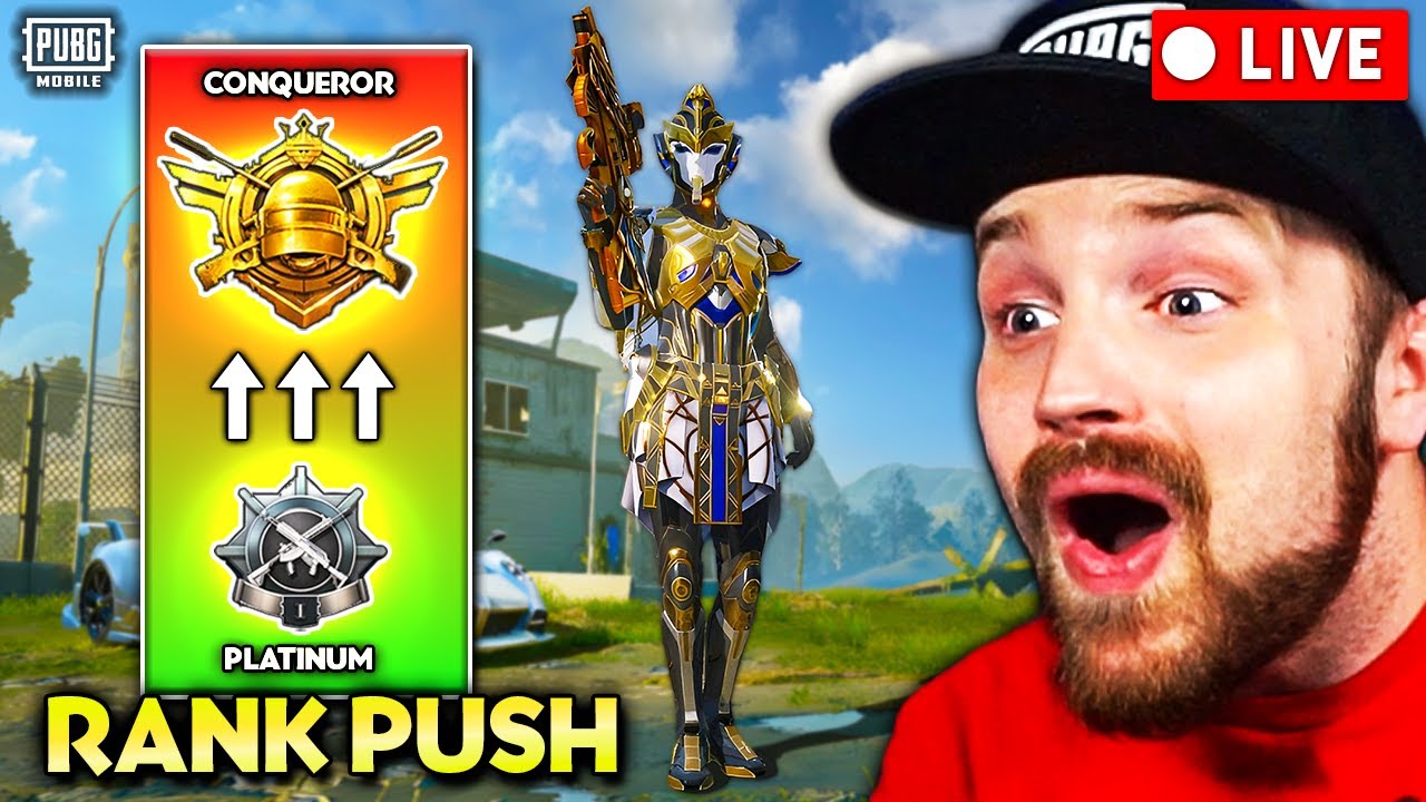 Conqueror Rank Push Eu Server рџ ґ Pubg Mobile Live Youtube