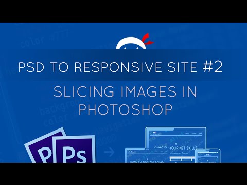 PSD to Responsive Website Tutorial #2 - Slicing Images in Photoshop PSD to Responsive Website Tutorial #2 - Slicing Images in Photoshop