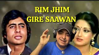 Rim Jhim Gire Saawan #Kishore Kumar & Lata Tai # Movie Manzil # Amitabh Bachchan Moushumi Chatterjee