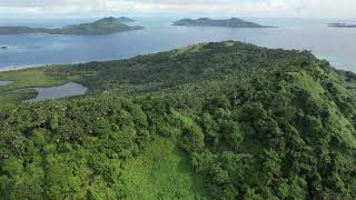 Drone (Aerial) video of the main island of Weno (Moen) found within Chuuk lagoon, Chuuk State