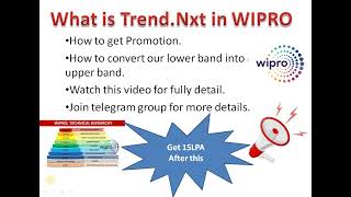 What is trendnxt in Wipro||How to get promotion in Wipro||How to change Band in Wipro||Join Telegram