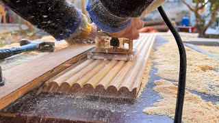 The Excellent Skills of a Carpenter to Create an Amazing Table // Creative Woodworking Projects
