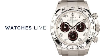 Watches Live: Chronographs PLUS! Audemars Piguet, Rolex, Omega, Jaeger LeCoultre Complicated Chronos
