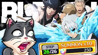 25 STEP GACHA HOLLOW BANKAI TOSHIRO! REBANNER TYBW LOYALTI SUMMONS! - Bleach: Brave Souls