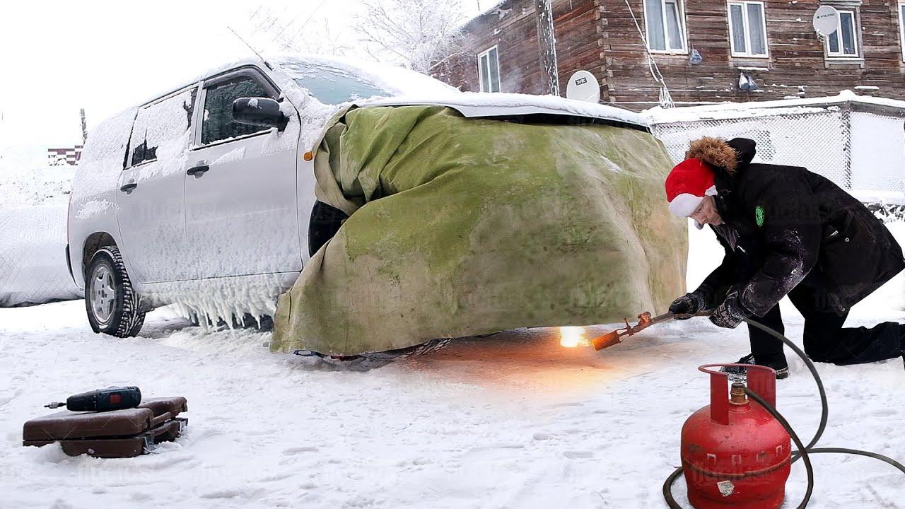 What It Takes To Start Frozen Cars At 50 C In The Coldest City On