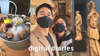 boston diaries 🚃 visiting my long distance bf for his birthday, yummy food, sightseeing