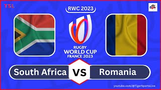 South Africa vs Romania Rugby Live Scores - Rugby World Cup 2023 (Springboks vs Romania)