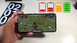 Samsung Galaxy S22 PUBG Battery Drain Test! (Snapdragon 8 Gen 1/8GB Ram)