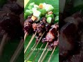 Sate Maranggi khas Purwakarta, Jawa Barat. 🍢 #dailyvlog #shorts #dailyshorts #satay #foodporn