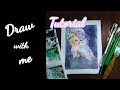 Cute cat Drawing tutorial || MS art and creation