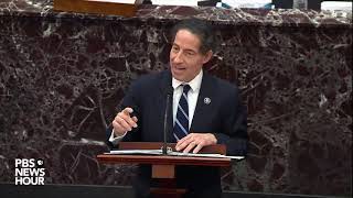 WATCH: Rep. Raskin delivers closing remarks for Trump impeachment trial