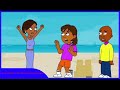 Dora and Little Bill Bullys Caillou At Beach/Grounded/Caillou Gets Ungrounded