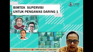 BIMTEK SUPERVISI UNTUK PENGAWAS DARING 1 PART 2