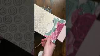 10 Minute Folio from a 12 x 12 (Fast One Page Wonder!) - Spunky Misfit Girl