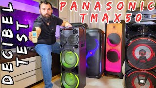 How LOUD is Panasonic TMAX50?  2000Watts for REAL?!?