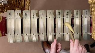 Balinese Gamelan Basic Technique