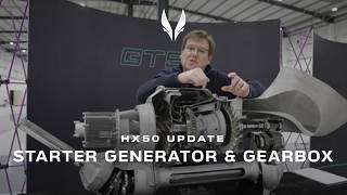 GT50 Update: Starter Generator and Gearbox