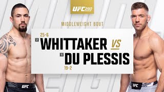 UFC 290: Robert Whittaker vs Driscus Du Plessis Highlights