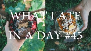 WHAT I ATE IN A DAY #45 // vegan + warming comfort food