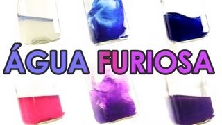 A água furiosa (EXPERIÊNCIA de QUÍMICA - SuperQUÍMICA)