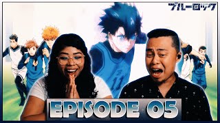 THIS WAS TOO HYPE! Blue Lock Episode 5 Reaction