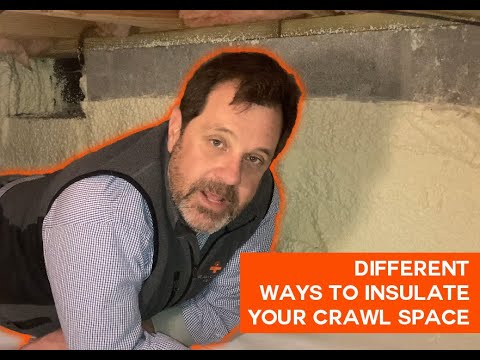 Different Ways To Insulate Your Crawl Space - YouTube