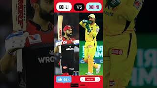 Virat Kohli vs MS DOHNI comparison video|| IPL lover cricket video Edit By Satyam Editz || #shorts