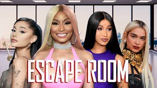 Celebrities in ESCAPE ROOM