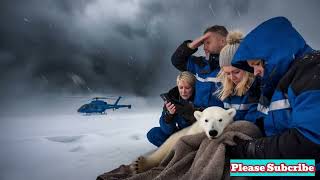 The Heartwarming Rescue of a Polar Bear Mother and Her Cub