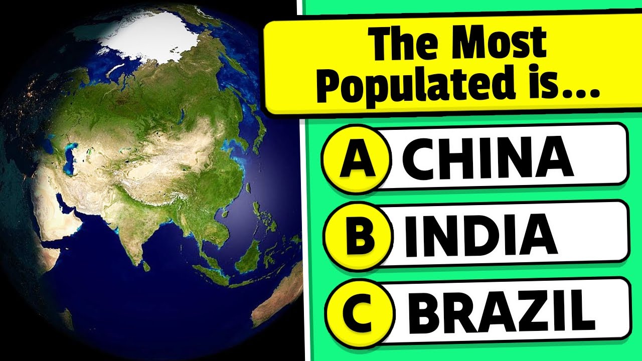 World Geography Quiz 50 Questions How Good Is Your Geography