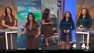 Maria LaRosa \u0026 Adelle Caballero for NBC Today in New York Weather and Traffic (January 1, 2025)