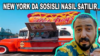 AMERİKA DA SOSİSLİ NASIL SATILIR #shorts