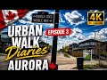 This Edmonton Community Looks Amazing! | Aurora 4K Walk Tour |     Urban Walk Diaries Ep. 3 🇨🇦