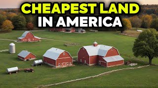 Top 10 Most Affordable States in America to Buy Land in 2025!