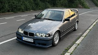 Ride my BMW E36 with me - Relaxing Drive on German Roads - ASMR no music pure driving sounds