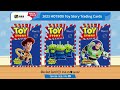 kakawow hot box disney pixar toy story trading card unboxing u0026 review