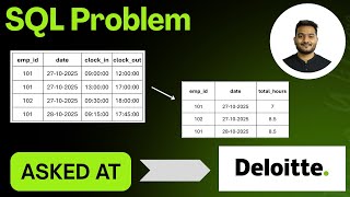 Dot Not Skip | Real SQL Interview Question | Data Analyst - Deloitte