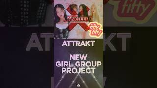 ATTRAKT to debut new girl group #kpop #shorts