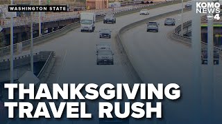 Thanksgiving travel rush, WSDOT construction to impact Seattle drivers this weekend