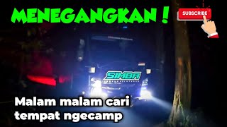 CAMPERVAN MALAM MALAM IKUT GOOGLE MAP, Tapi kok masuk hutan gini ya???