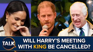 Prince Harry's Meeting With King Charles Could Be 'Cut Awkwardly Short'
