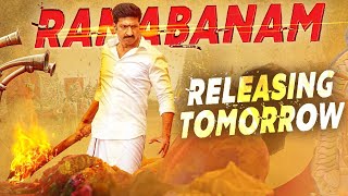 Gopichand's RAMABANAM - Hindi Promo | Jagapathi Babu, Dimple Hayathi | Releasing Tomorrow 16th Oct