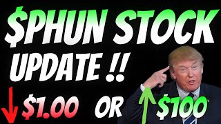 PHUN STOCK UPDATE - WILL THIS DROP LIKE A ROCK TOMORROW? - OR - NEW HIGHS?