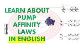 Pump Affinity Laws  affinity laws for Centrifugal pumps| pump impeller size calculation |pump laws