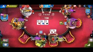 Red Lotus table gameplay highlights 2 - Governor of Poker 3