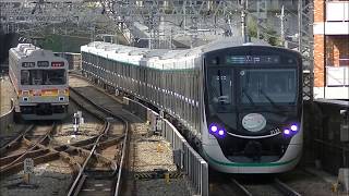 HD【2123F 営業運転開始】東急2020系2123F 47K.準急押上行き・回送　溝の口駅・あざみ野駅